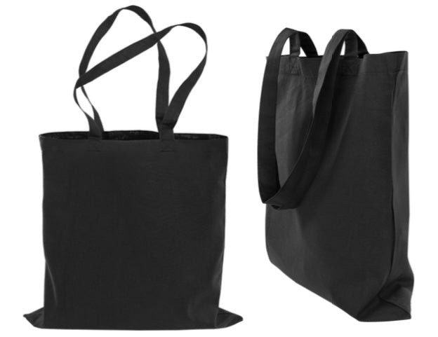 B36 innkeypsnet - bummull - svart