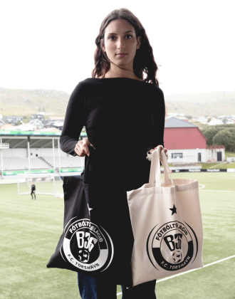 B36 innkeypsnet - bummull - svart